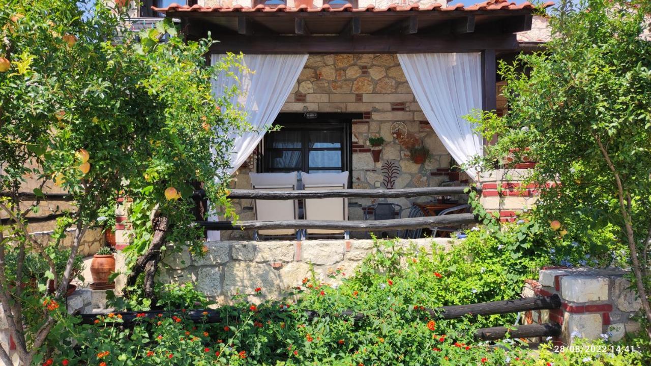 Artemis Stone House Villa Psakoudia Exterior foto